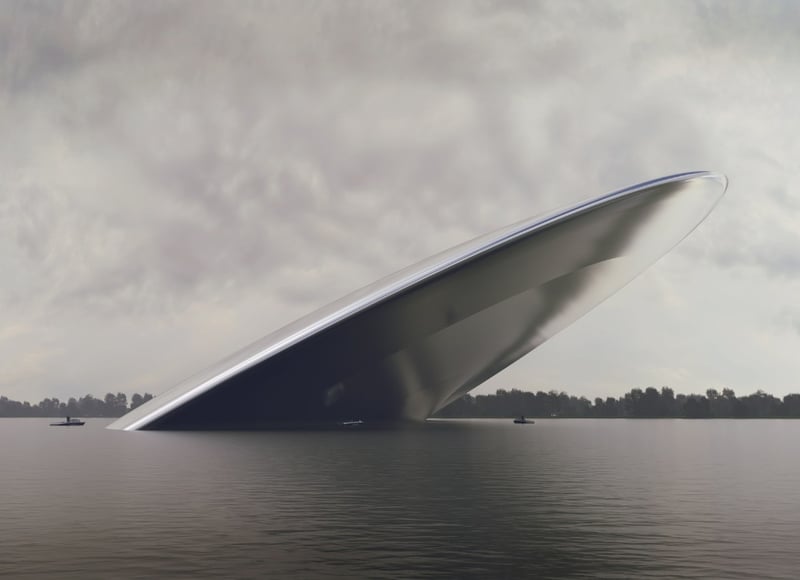 UFO crashed in water