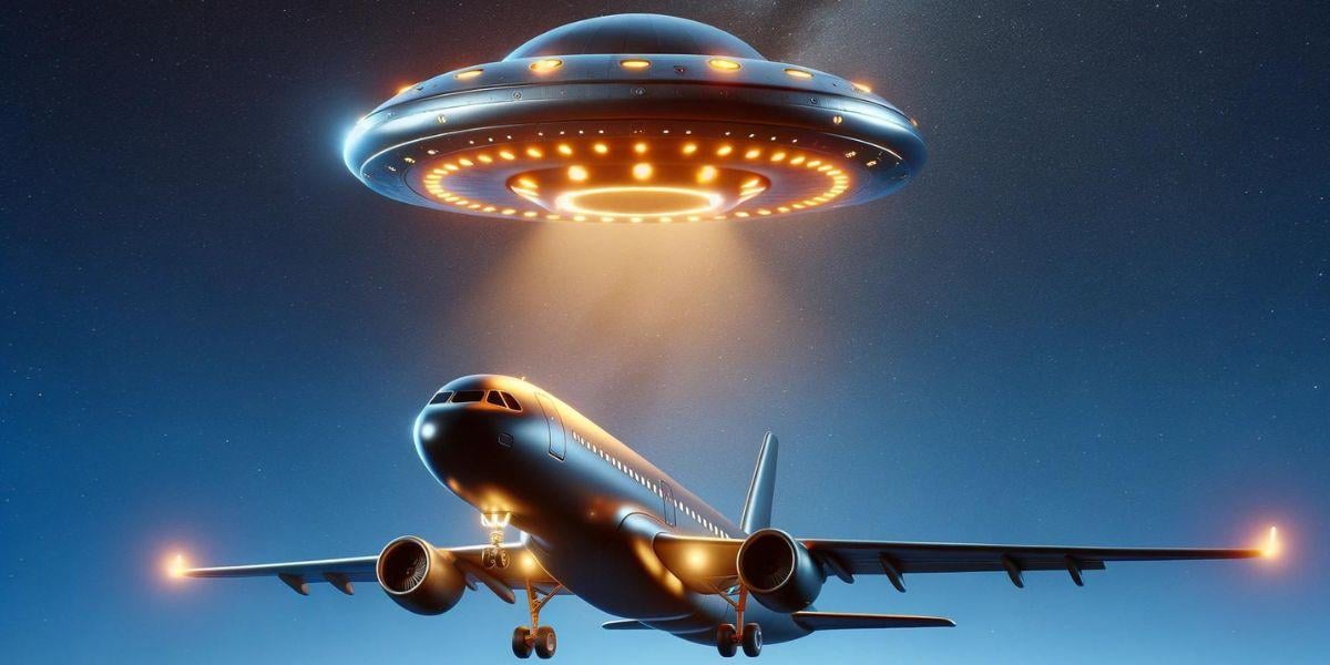 a-ufo-with-orange-lights-above-an-airplane