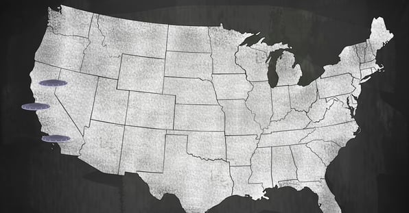state with most UFOs